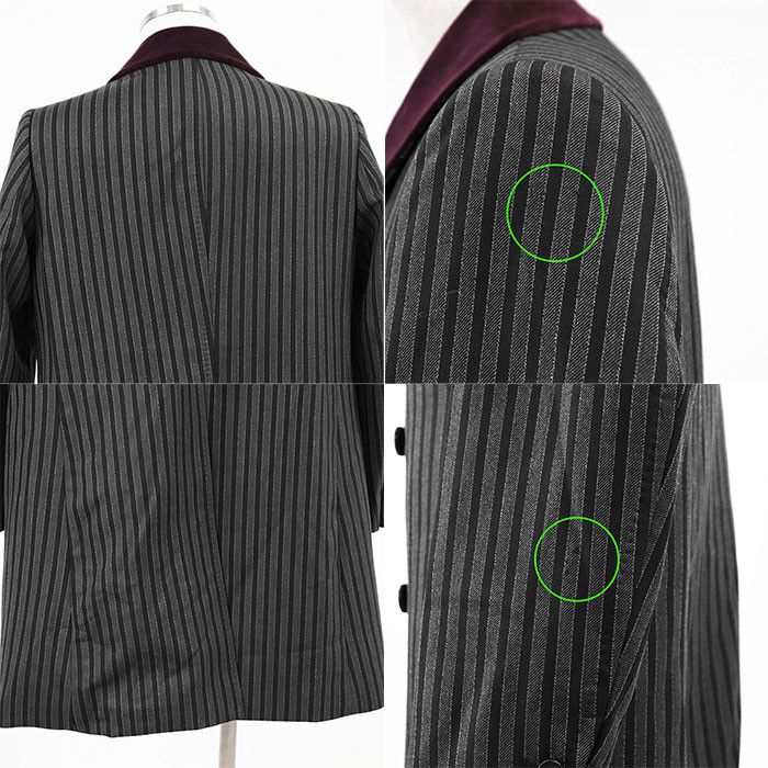 Gucci Gucci Gucci Wool Coat Leather Outerwear DUTY FREE for USA Size ONE SIZE - 5 Thumbnail