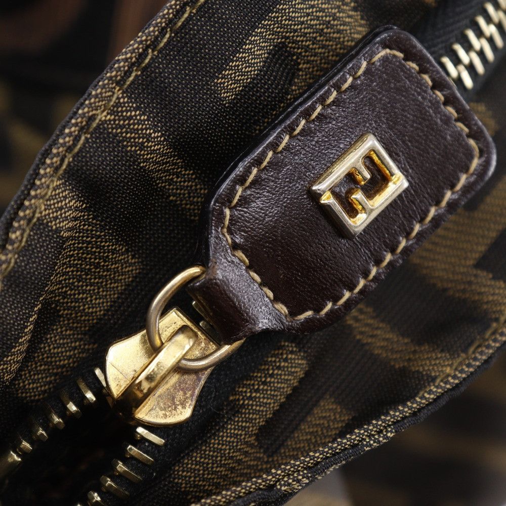 Fendi Fendi Fendi Zucca Nylon Canvas Handbag Canvas Handbag DUTY FREE for USA Size ONE SIZE - 8 Thumbnail
