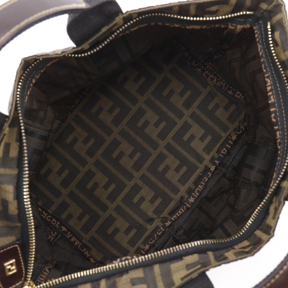 Fendi Fendi Fendi Zucca Nylon Canvas Handbag Canvas Handbag DUTY FREE for USA Size ONE SIZE - 6 Thumbnail