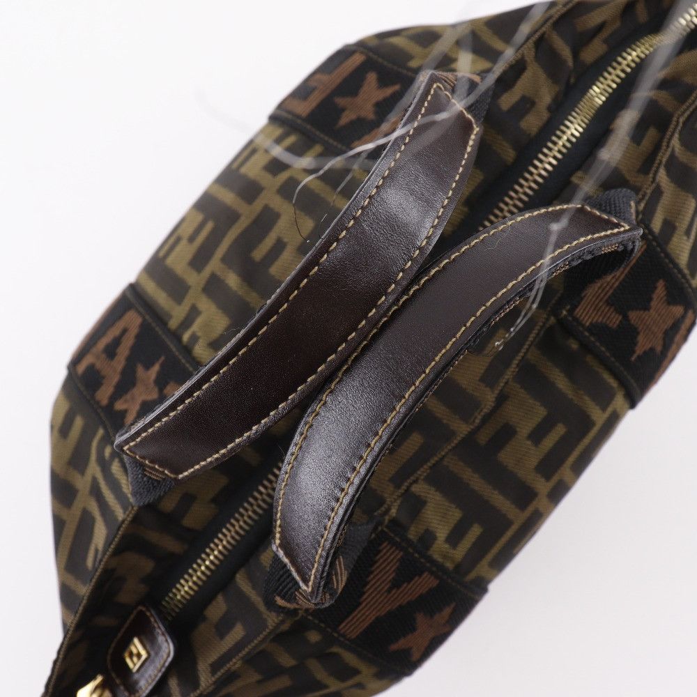 Fendi Fendi Fendi Zucca Nylon Canvas Handbag Canvas Handbag DUTY FREE for USA Size ONE SIZE - 5 Thumbnail
