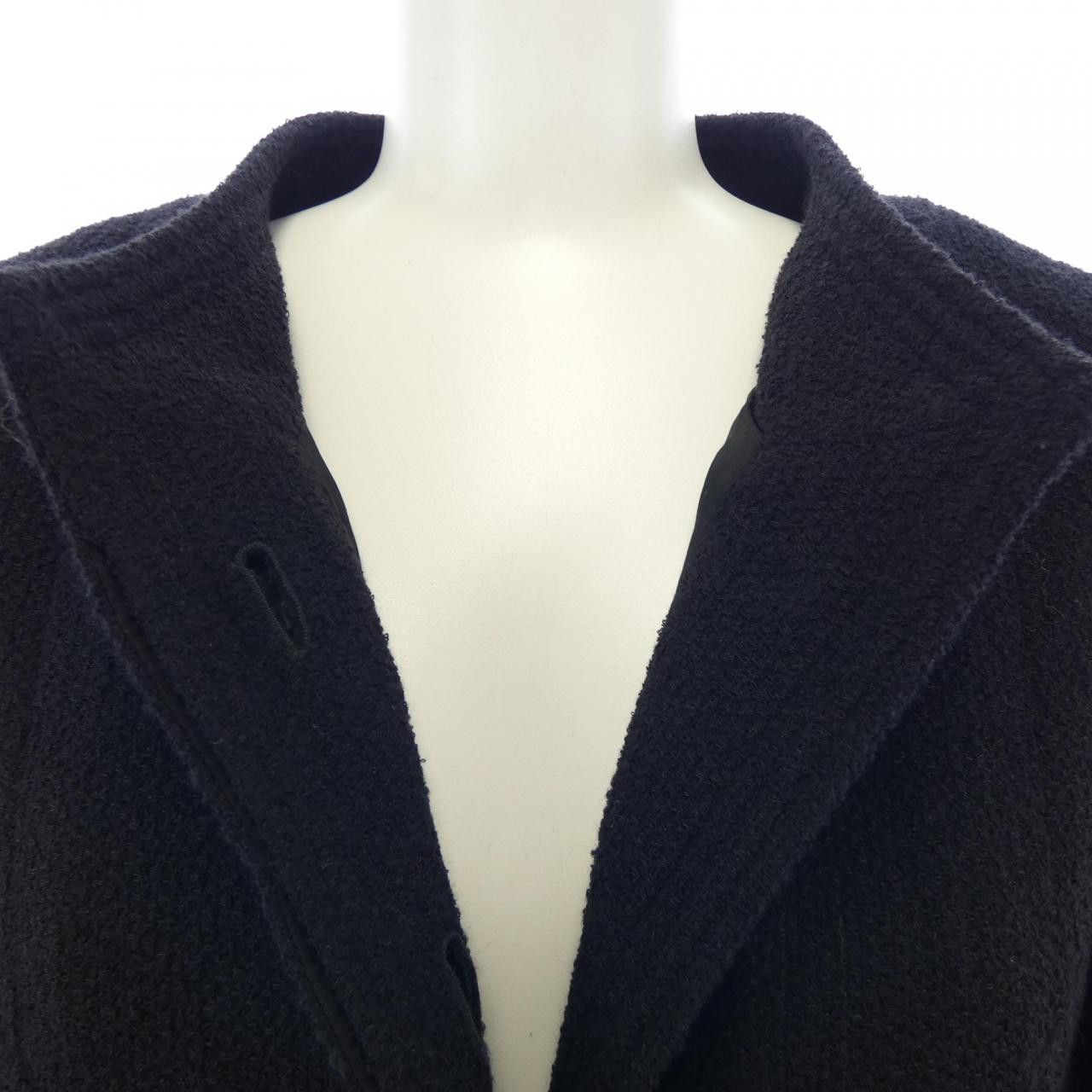Chanel Chanel Chanel P12239V06999 98A Collarless Jacket Cotton Outerwear P12239V06999 98A DUTY FREE for USA Size ONE SIZE - 5 Thumbnail