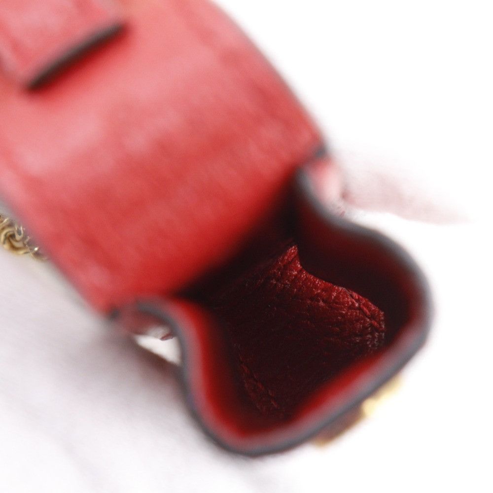 Gucci Gucci Gucci Lipstick Case Calf Pendant Accessory Leather Other 615998 DUTY FREE for USA Size ONE SIZE - 4 Thumbnail