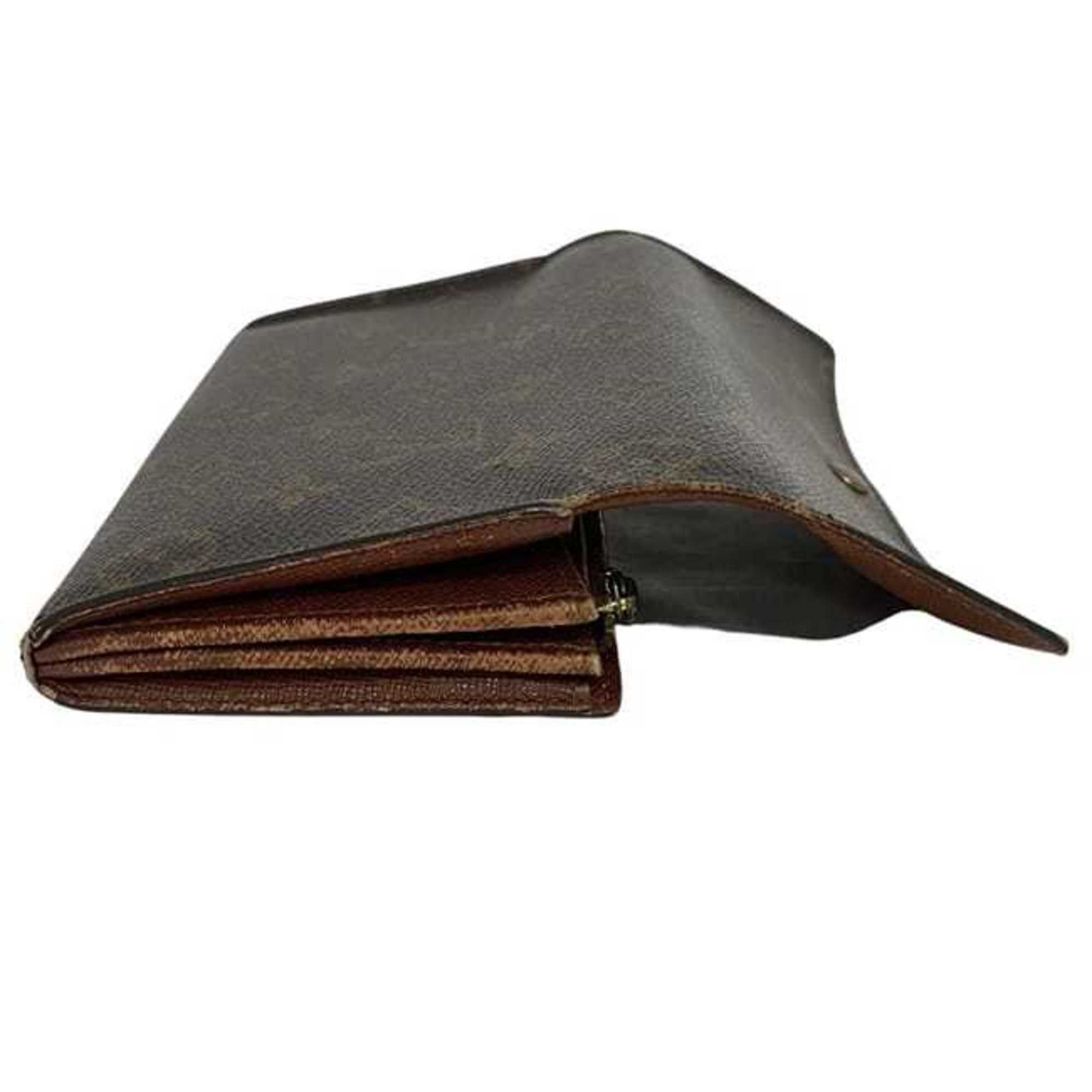 Louis Vuitton Louis Vuitton Bifold Long Wallet Porte Monnaie Credit ec-24222 Brown Monogram Canvas M61725 TH1002 LOUIS VUITTON LV Women's and Men's Size ONE SIZE - 4 Thumbnail