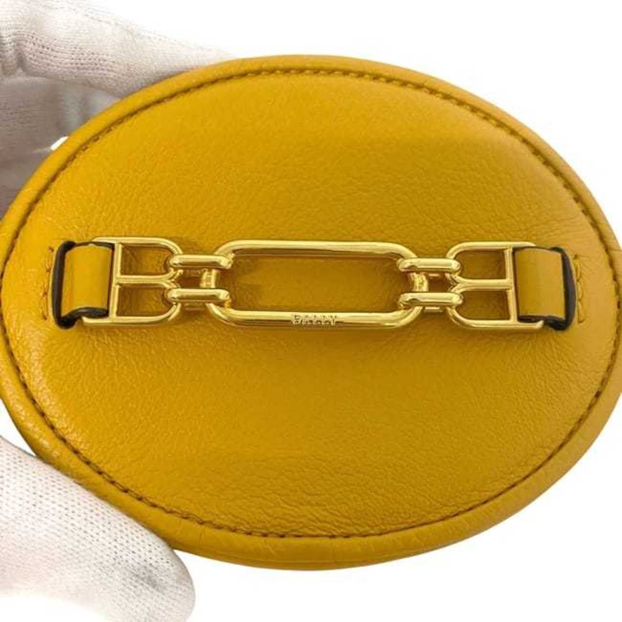 Bally Bally coin case ec-24115 yellow VALIAN GRTC pouch leather BALLY purse metal fittings ladies compact Size ONE SIZE - 6 Thumbnail