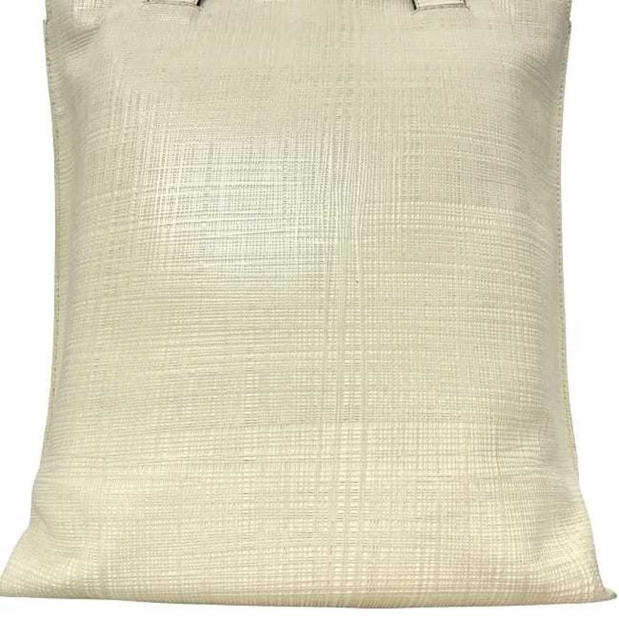Loewe LOEWE 2-way Shopper Bag f-24212 Ivory White Linen Anagram 330.17.K01 Leather 261601 Crossbody Tote for Men and Women Size ONE SIZE - 7 Thumbnail