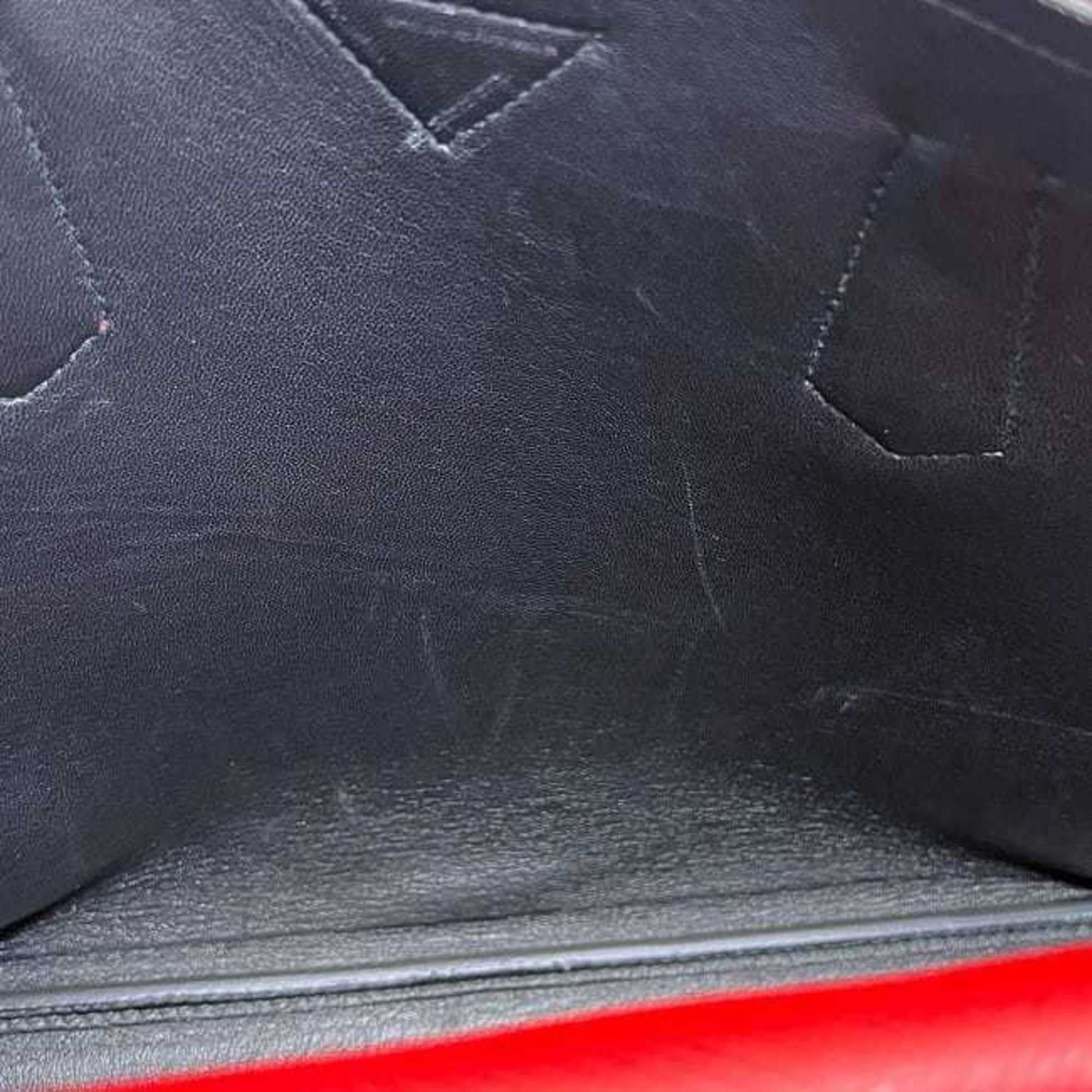 Prada Prada 2-way bag f-24234 Red FUOCO CUIR BN2775 Saffiano leather 186 PRADA Triangle tote for women Size ONE SIZE - 7 Thumbnail