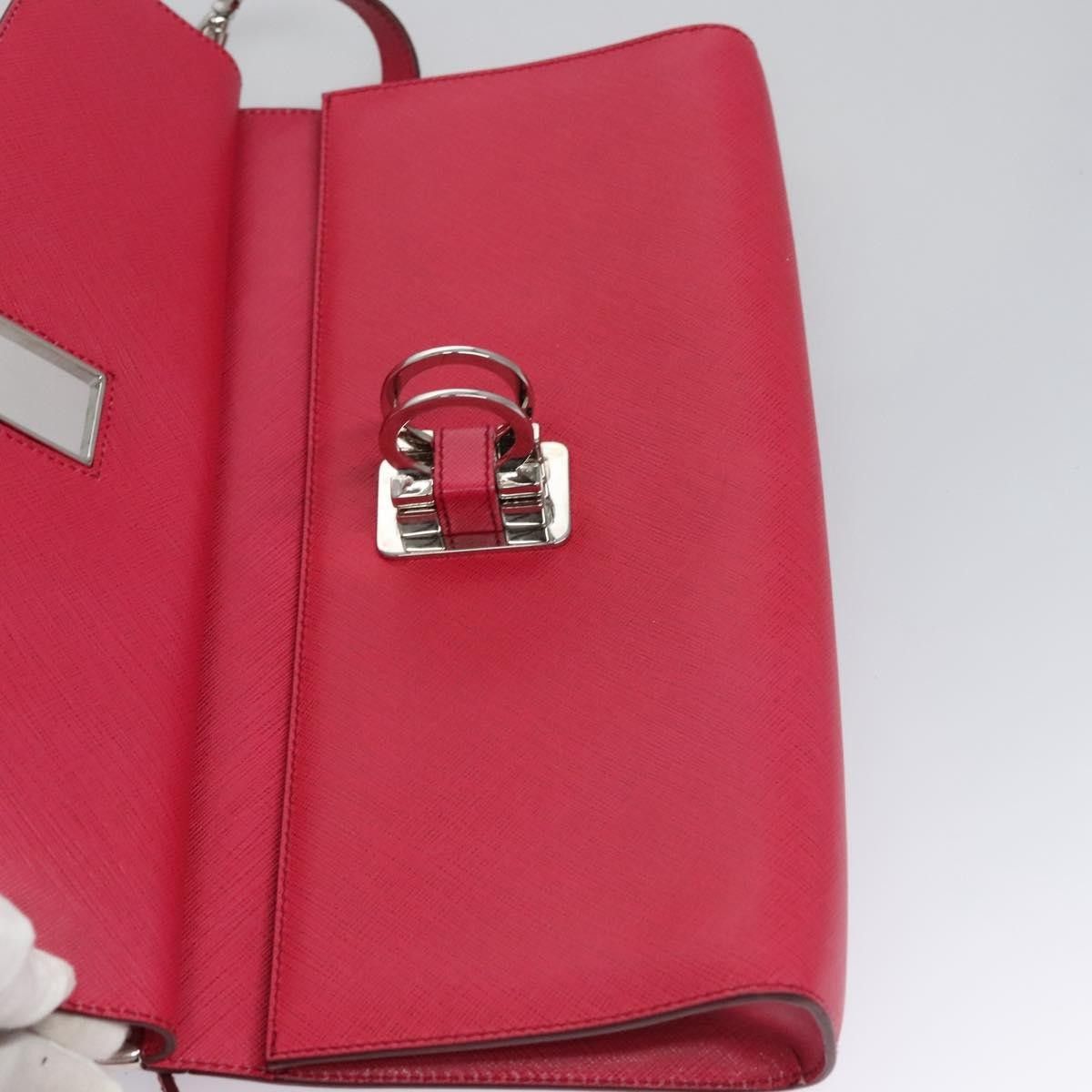Salvatore Ferragamo Salvatore Ferragamo Gancini Shoulder Bag Leather Size ONE SIZE - 19 Thumbnail