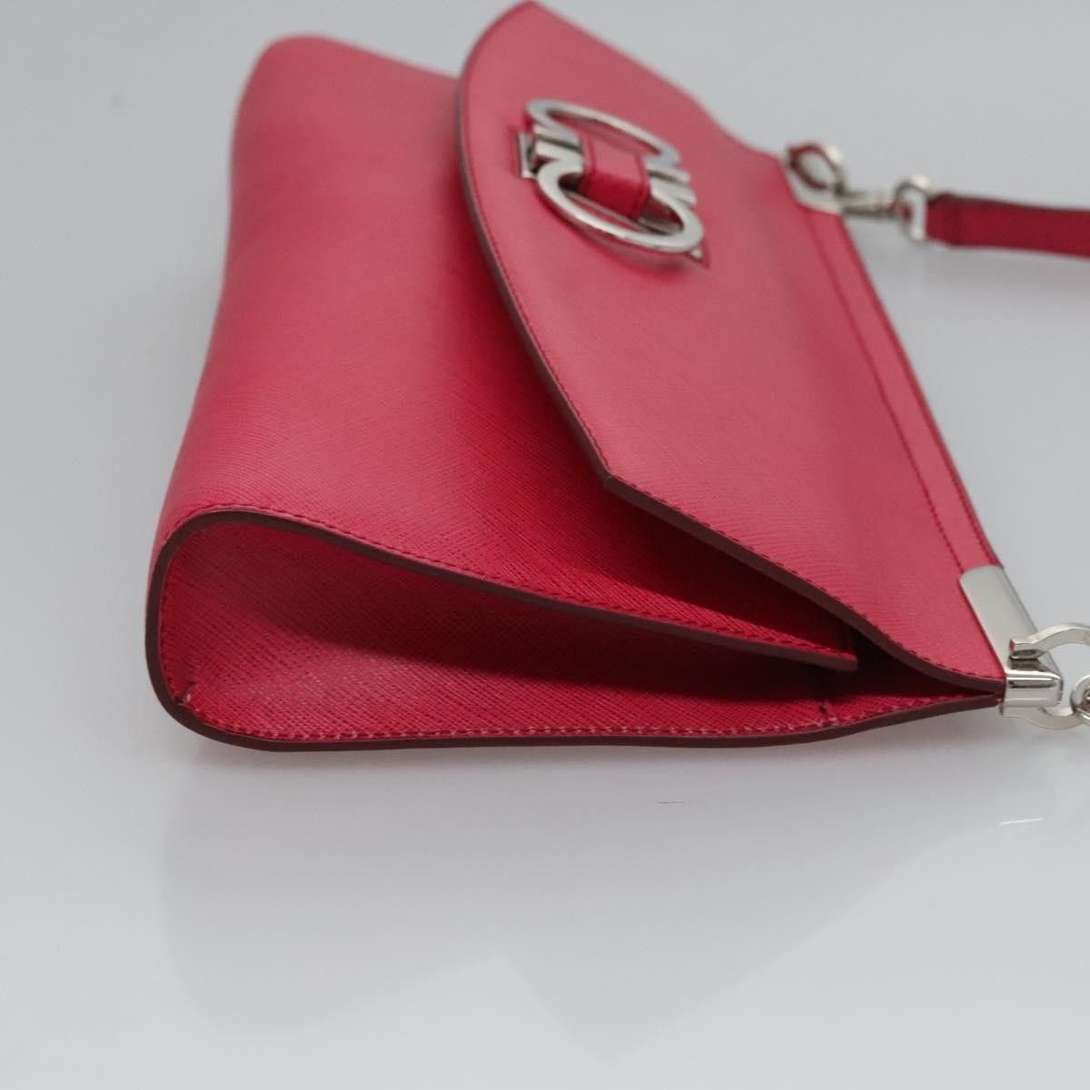 Salvatore Ferragamo Salvatore Ferragamo Gancini Shoulder Bag Leather Size ONE SIZE - 3 Thumbnail