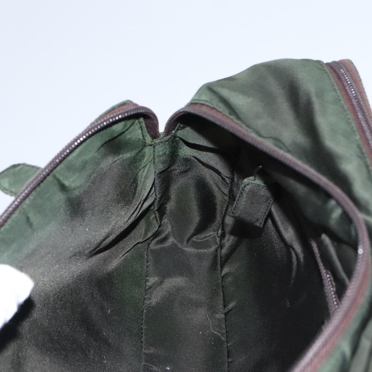 Prada Prada Vintage Zip Handbag Tessuto Size ONE SIZE - 22 Thumbnail