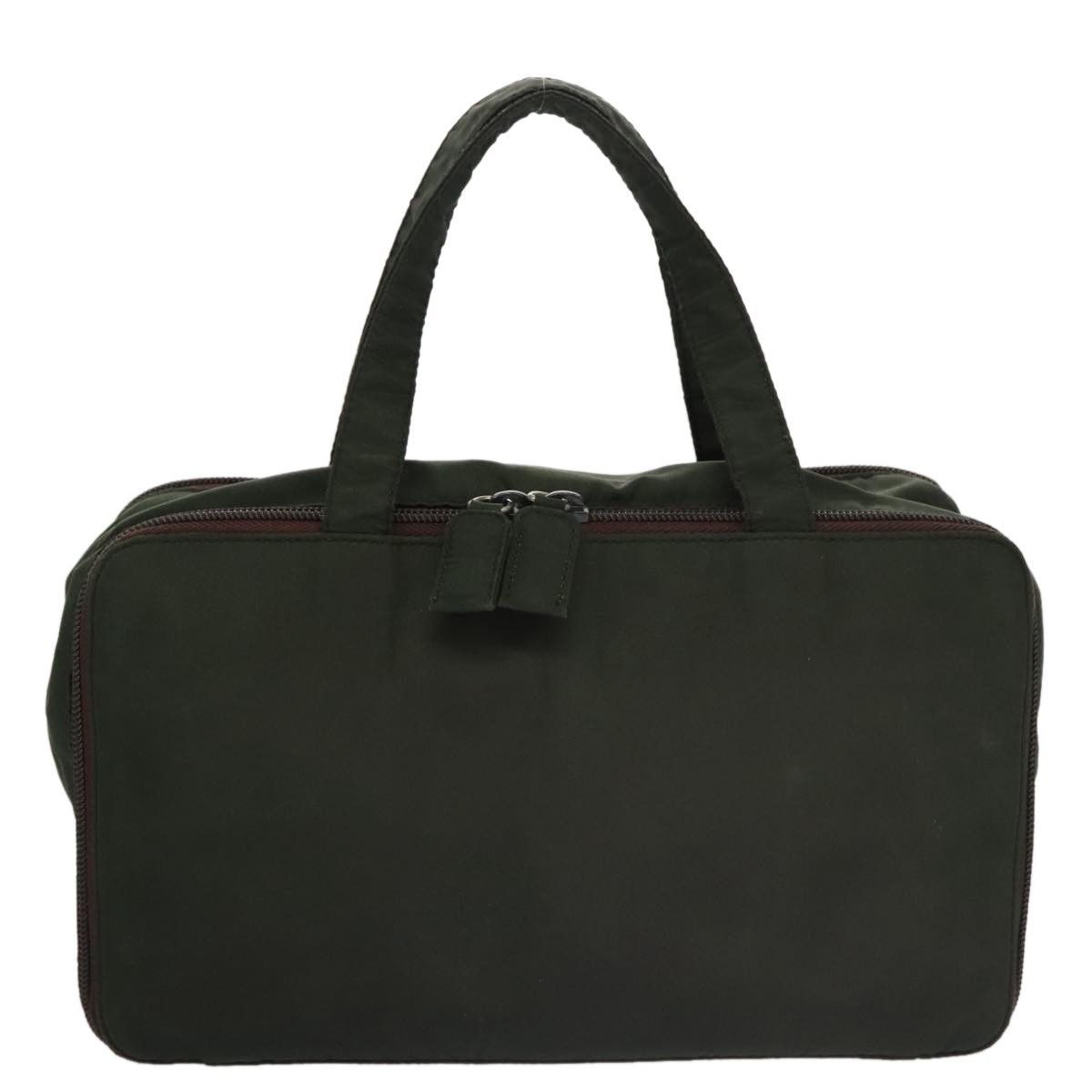 Prada Prada Vintage Zip Handbag Tessuto Size ONE SIZE - 2 Thumbnail