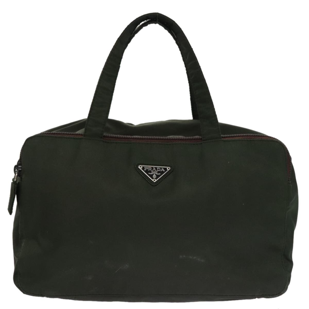 Prada Prada Vintage Zip Handbag Tessuto Size ONE SIZE - 19 Thumbnail