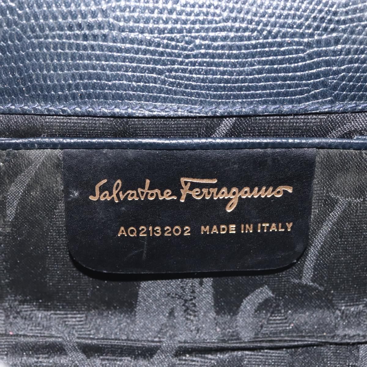 Salvatore Ferragamo Salvatore Ferragamo Chain Flap Shoulder Bag Leather Size ONE SIZE - 6 Thumbnail