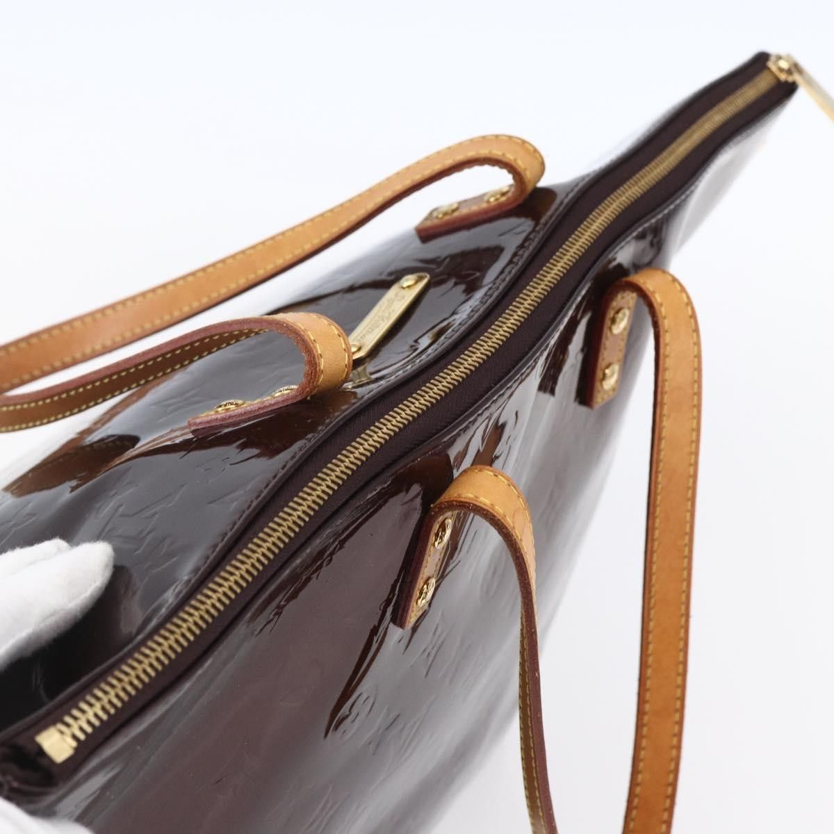 Louis Vuitton Louis Vuitton Bellevue Handbag Monogram Vernis Size ONE SIZE - 16 Thumbnail