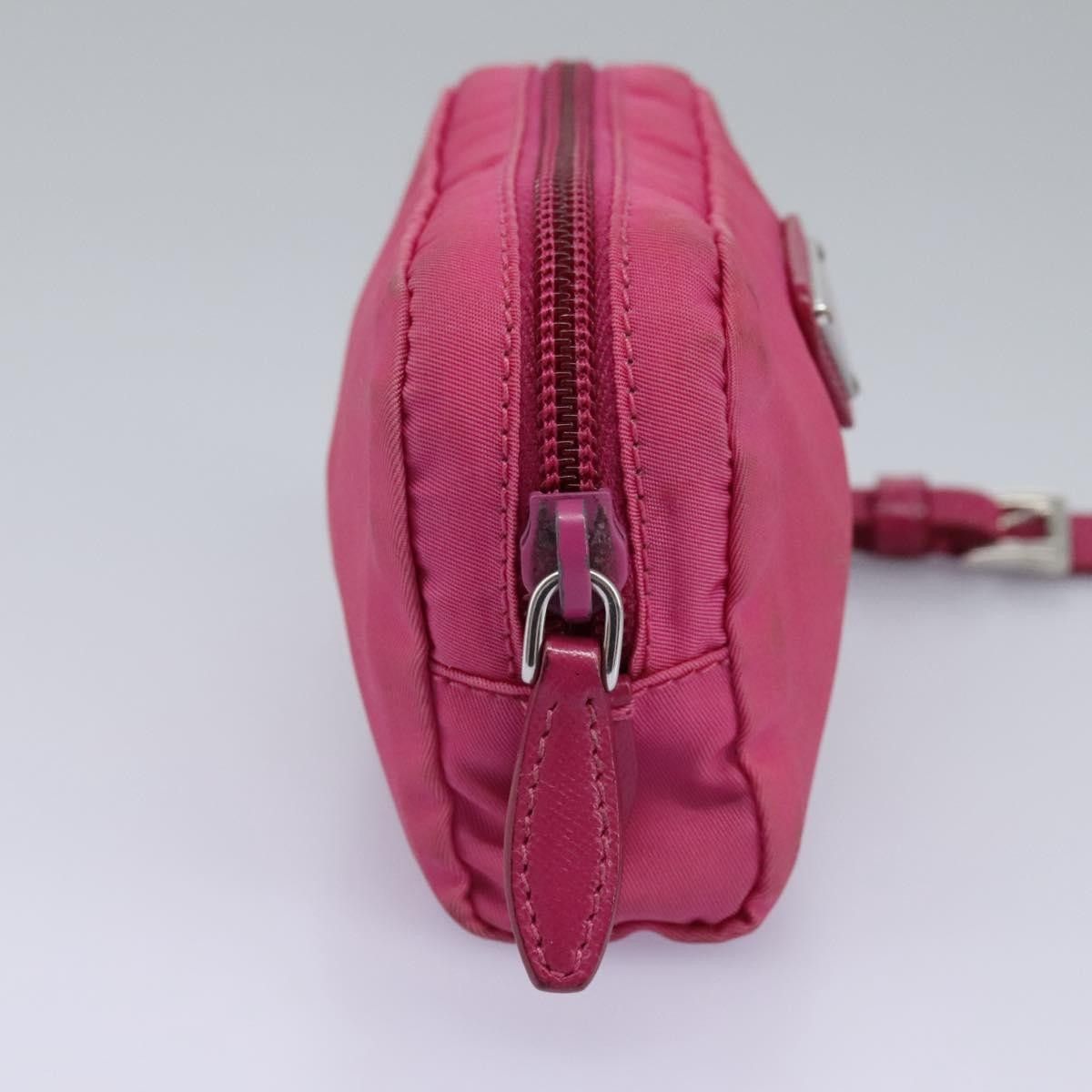 Prada Prada Wristlet Zip Pouch Tessuto Size ONE SIZE - 3 Thumbnail