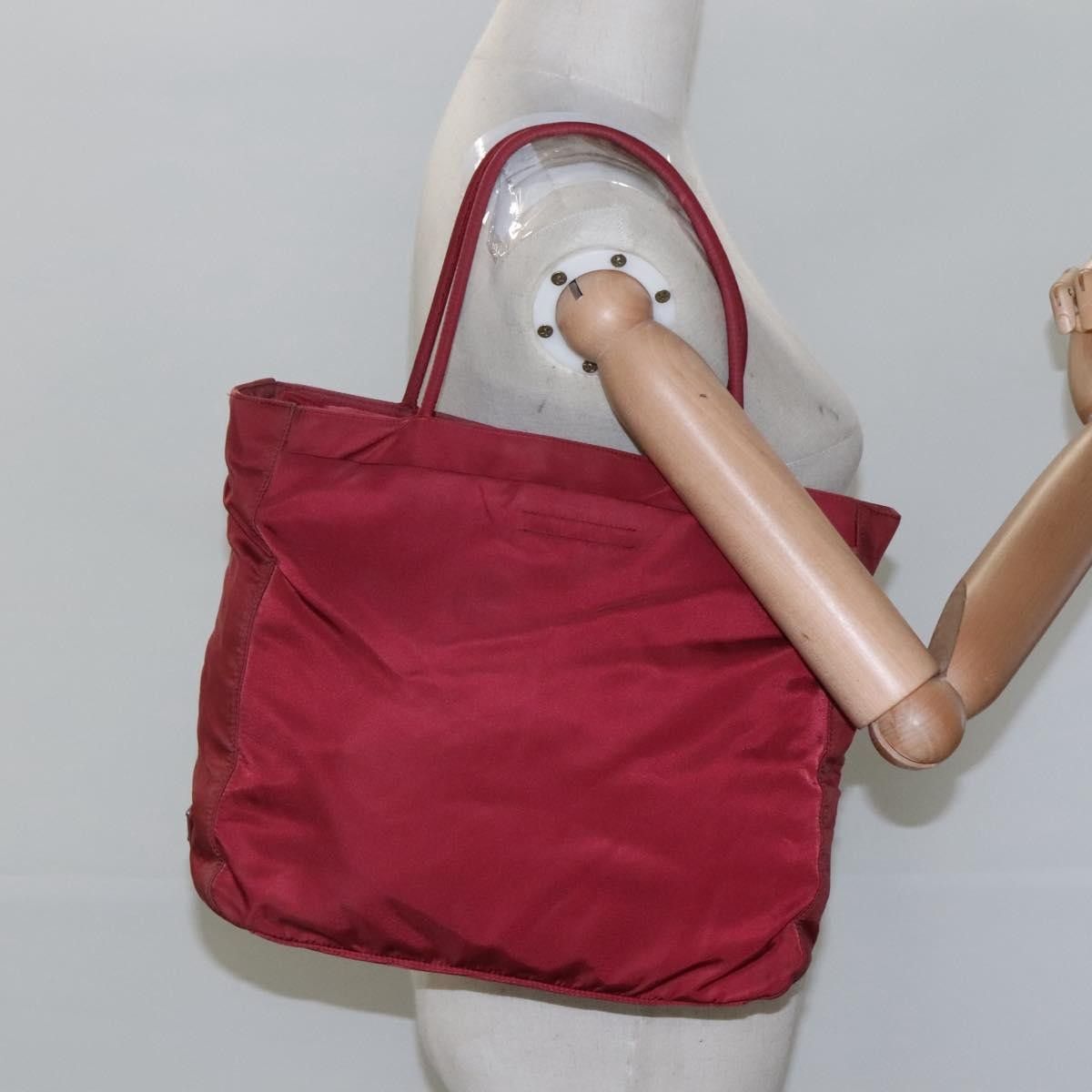 Prada Prada Vintage Zip Tote Tessuto Size ONE SIZE - 14 Thumbnail
