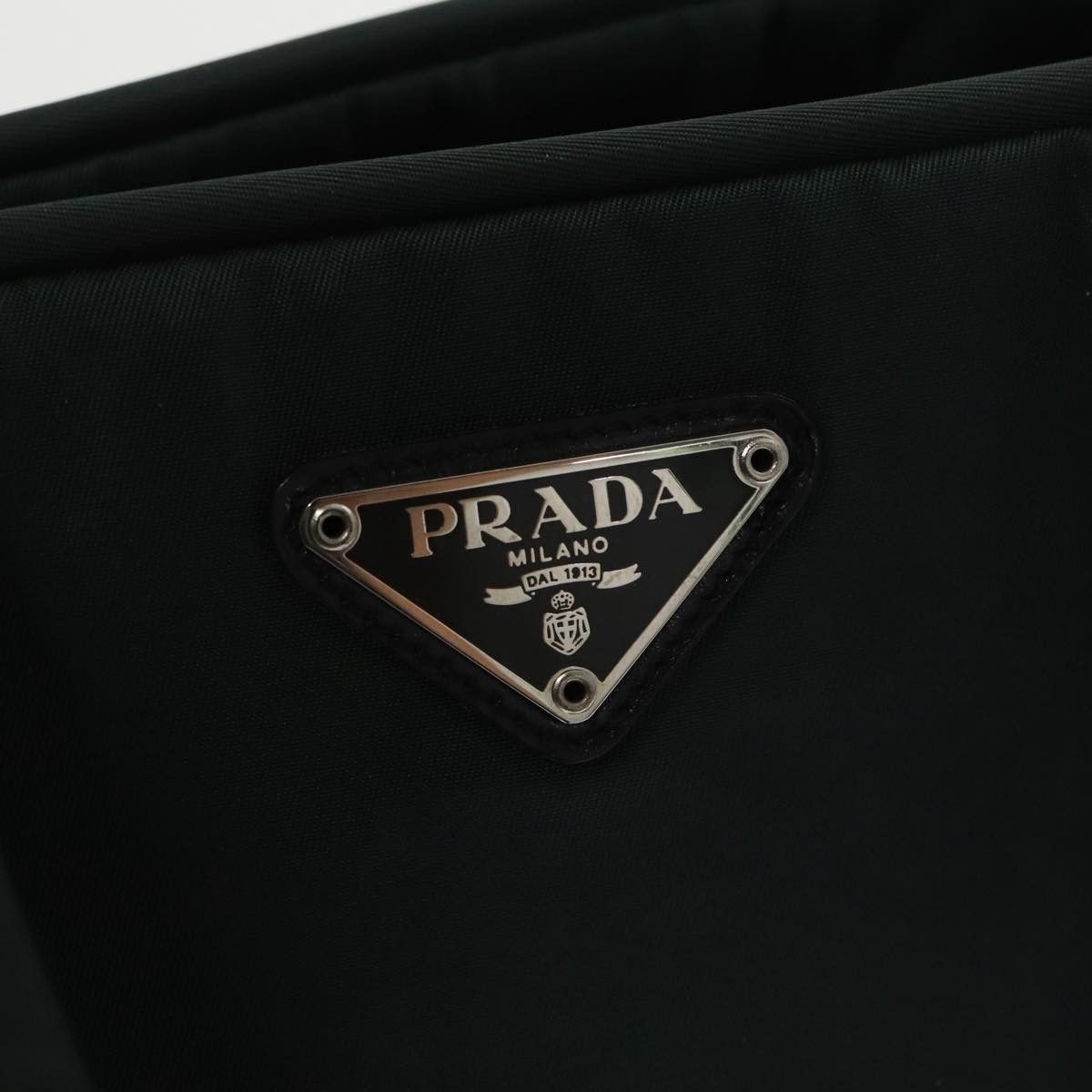 Prada Prada Vintage Zip Handbag Tessuto Size ONE SIZE - 13 Thumbnail