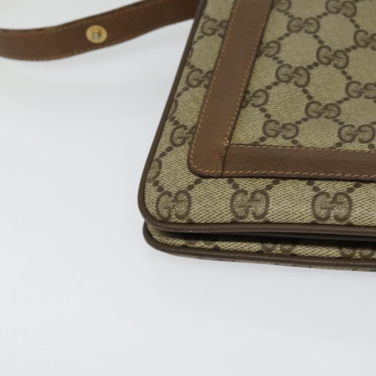 Gucci Gucci Vintage Shoulder Bag GG Coated Canvas Size ONE SIZE - 9 Thumbnail