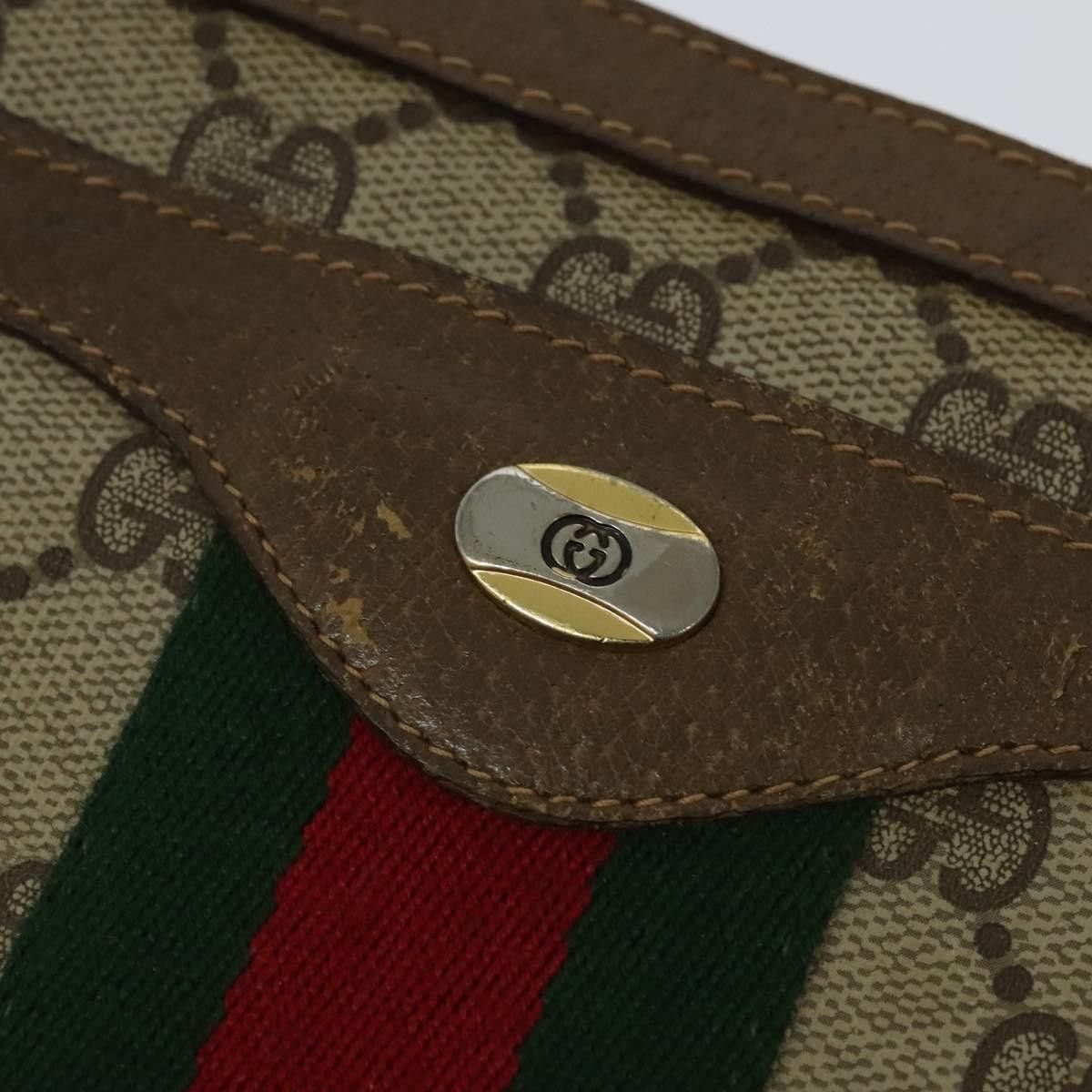 Gucci Gucci Vintage Shoulder Bag GG Coated Canvas Size ONE SIZE - 14 Thumbnail