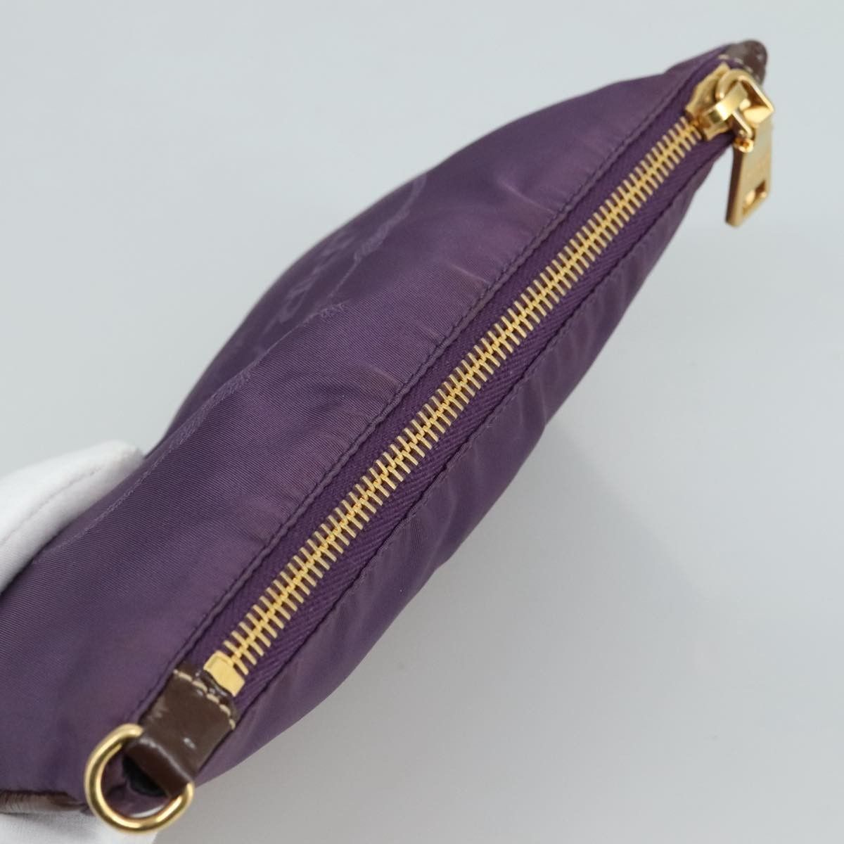 Prada Prada Logo Zip Pouch Tessuto Size ONE SIZE - 12 Thumbnail