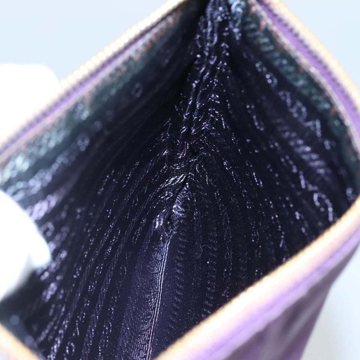 Prada Prada Logo Zip Pouch Tessuto Size ONE SIZE - 15 Thumbnail