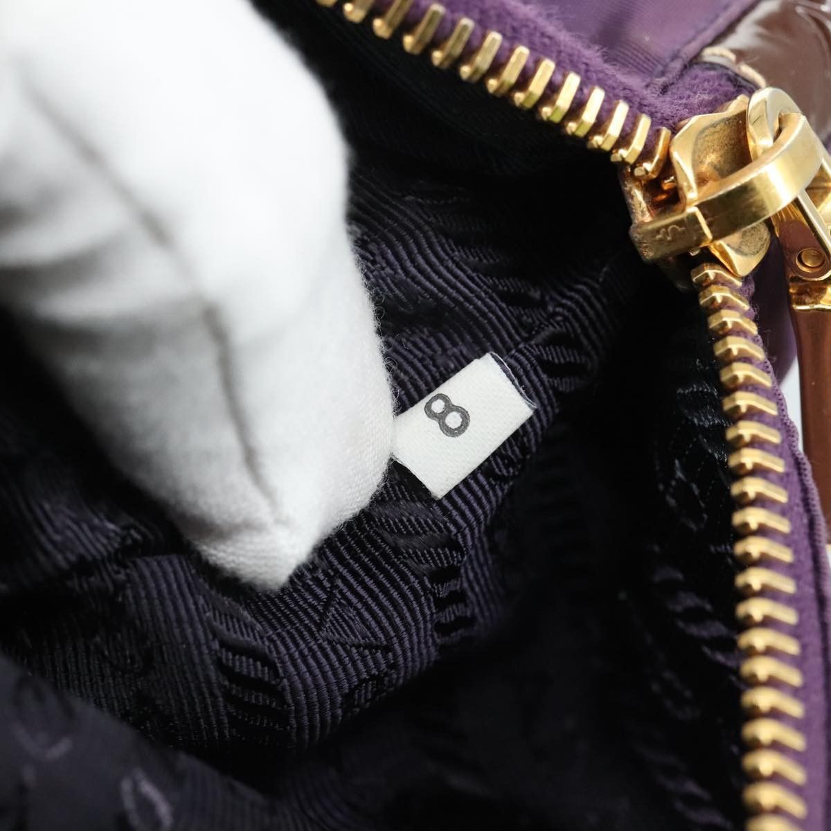 Prada Prada Logo Zip Pouch Tessuto Size ONE SIZE - 7 Thumbnail