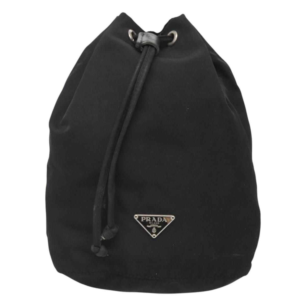 Prada Prada Vela Drawstring Bucket Pouch Tessuto Size ONE SIZE - 17 Thumbnail