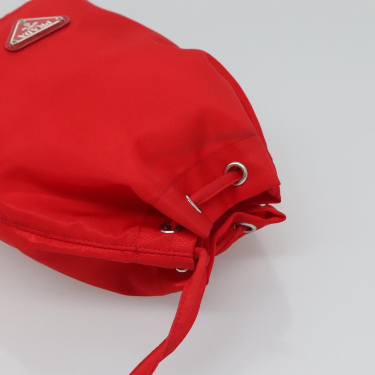 Prada Prada Vela Drawstring Bucket Pouch Tessuto Size ONE SIZE - 14 Thumbnail