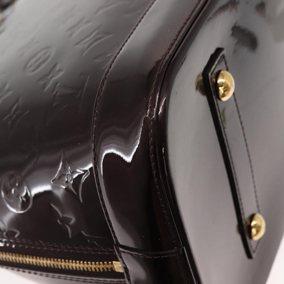 Louis Vuitton Louis Vuitton Alma Handbag Monogram Vernis Size ONE SIZE - 11 Thumbnail