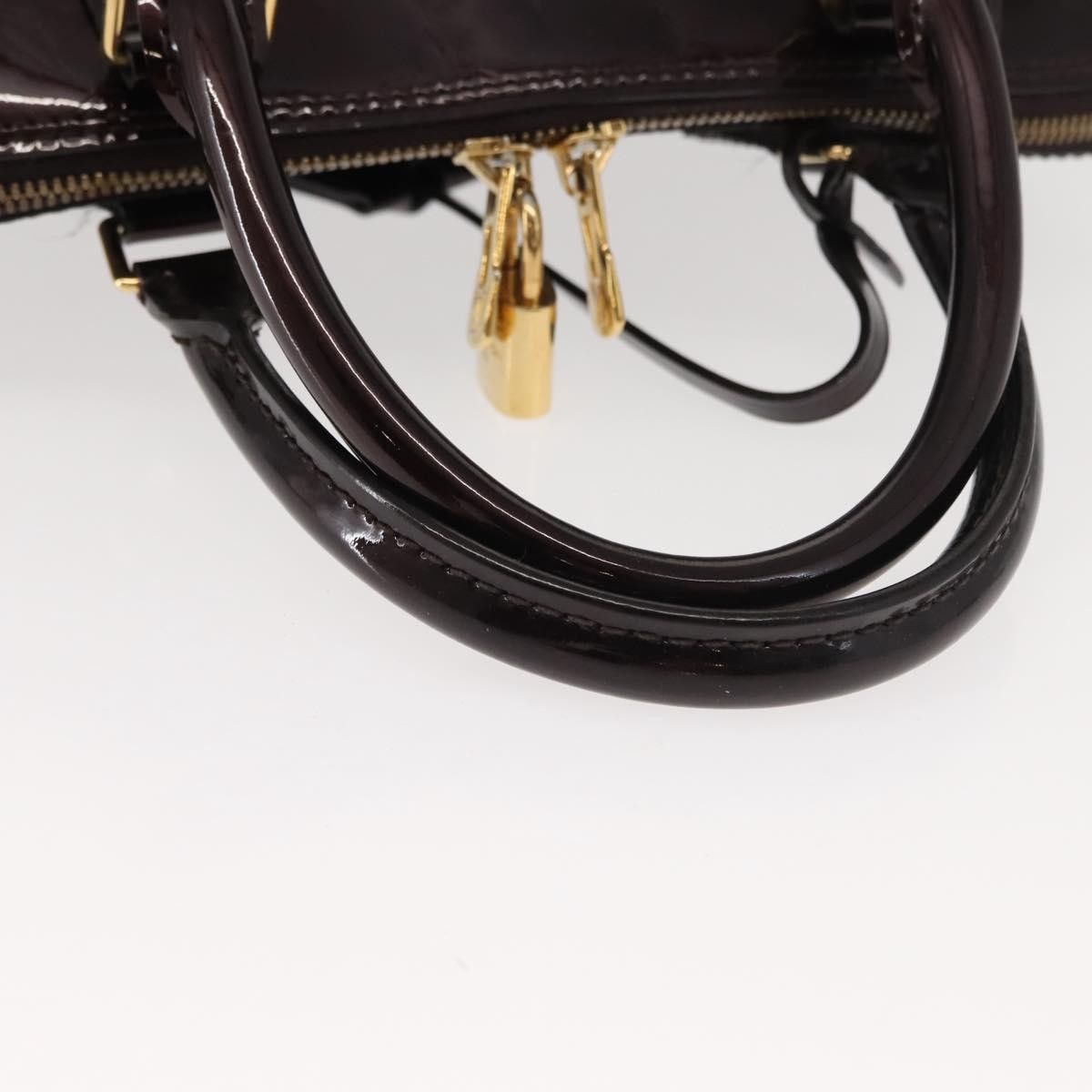 Louis Vuitton Louis Vuitton Alma Handbag Monogram Vernis Size ONE SIZE - 8 Thumbnail