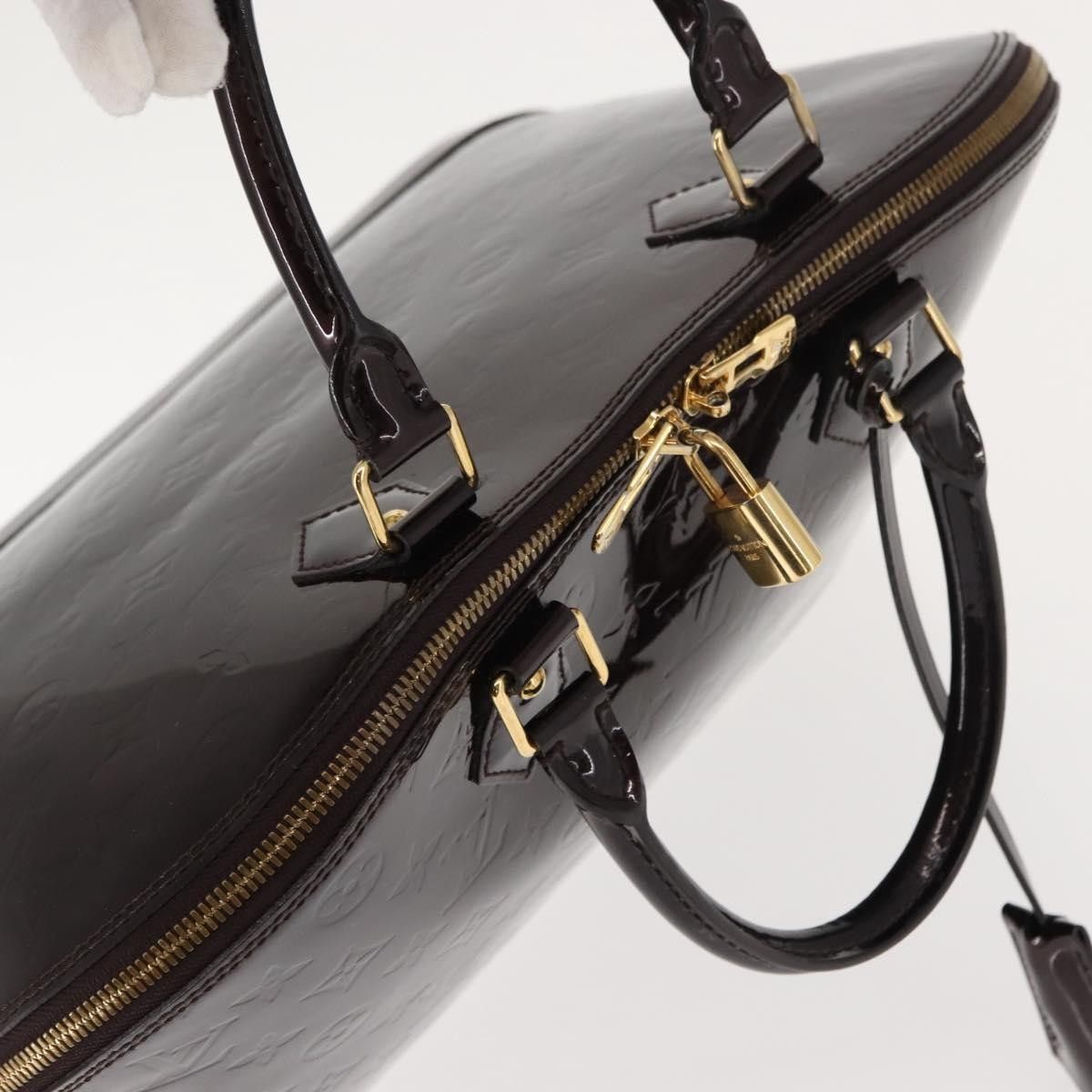 Louis Vuitton Louis Vuitton Alma Handbag Monogram Vernis Size ONE SIZE - 22 Thumbnail