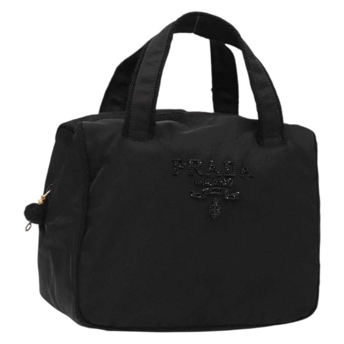 Prada Prada Vintage Zip Handbag Tessuto Size ONE SIZE - 18 Thumbnail