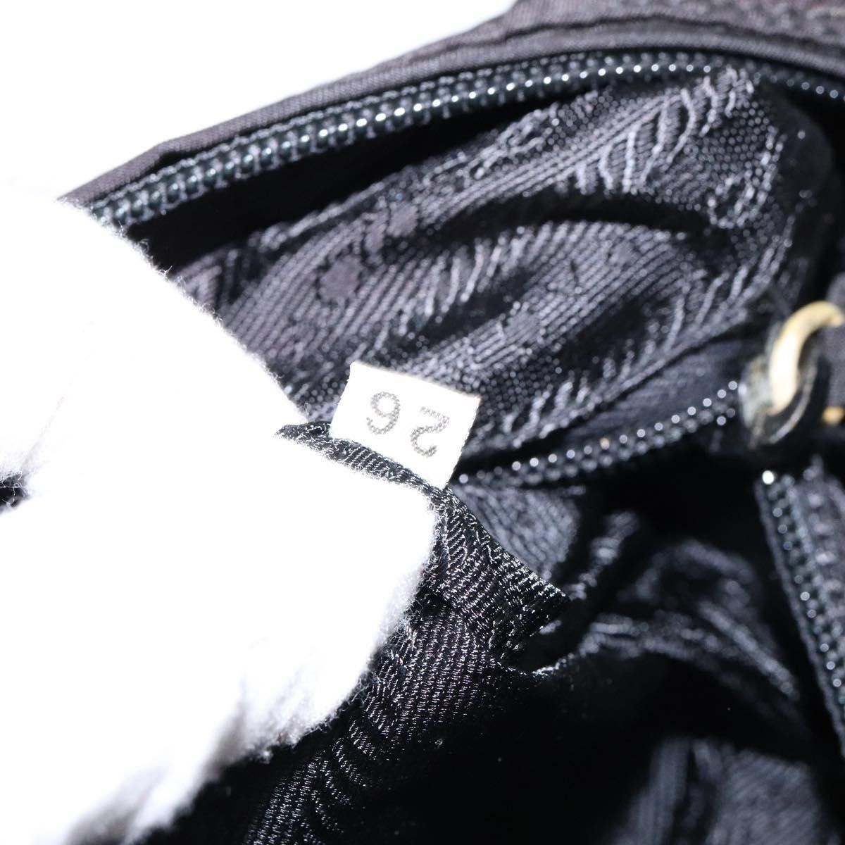 Prada Prada Vintage Zip Handbag Tessuto Size ONE SIZE - 7 Thumbnail