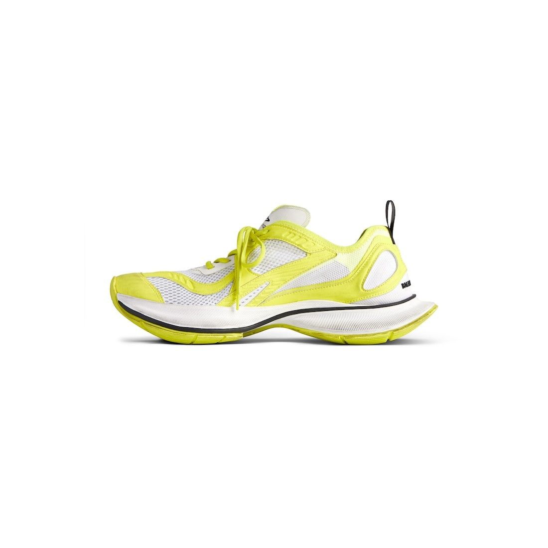 Balenciaga Men's Circuit Sneaker in neon yellow/white/black Size US 13 / EU 46 - 4 Thumbnail
