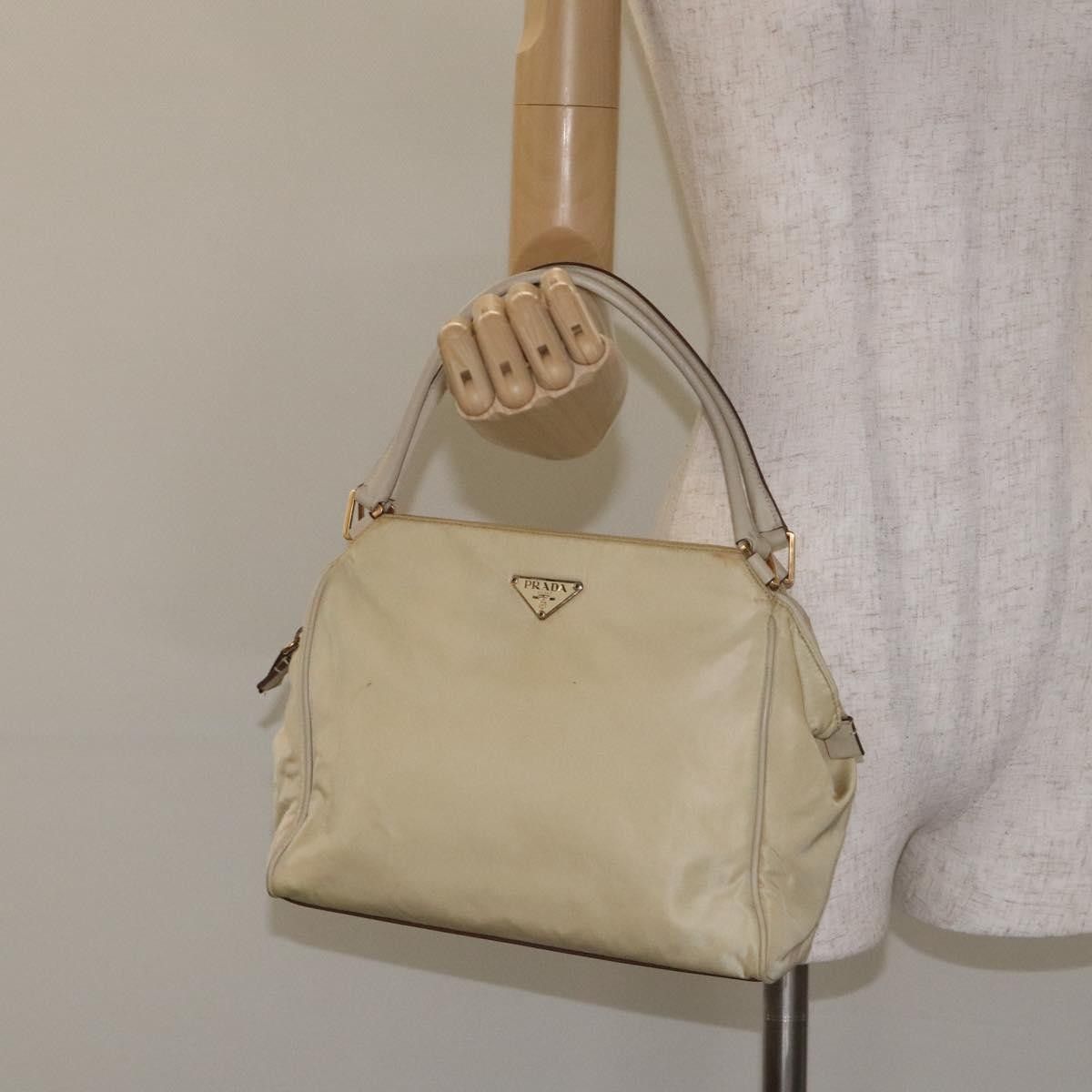 Prada Prada Vintage Zip Handbag Tessuto Size ONE SIZE - 14 Thumbnail