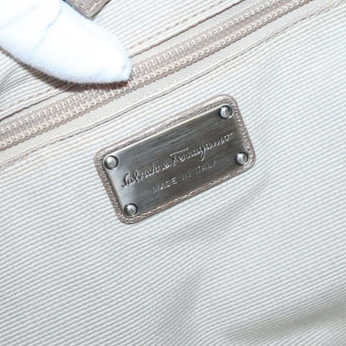 Salvatore Ferragamo Salvatore Ferragamo Vala Leather Size ONE SIZE - 6 Thumbnail