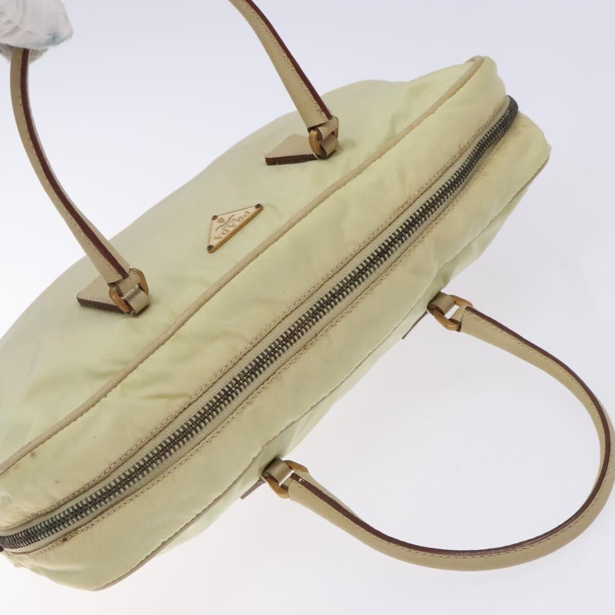 Prada Prada Vintage Zip Handbag Tessuto Size ONE SIZE - 15 Thumbnail