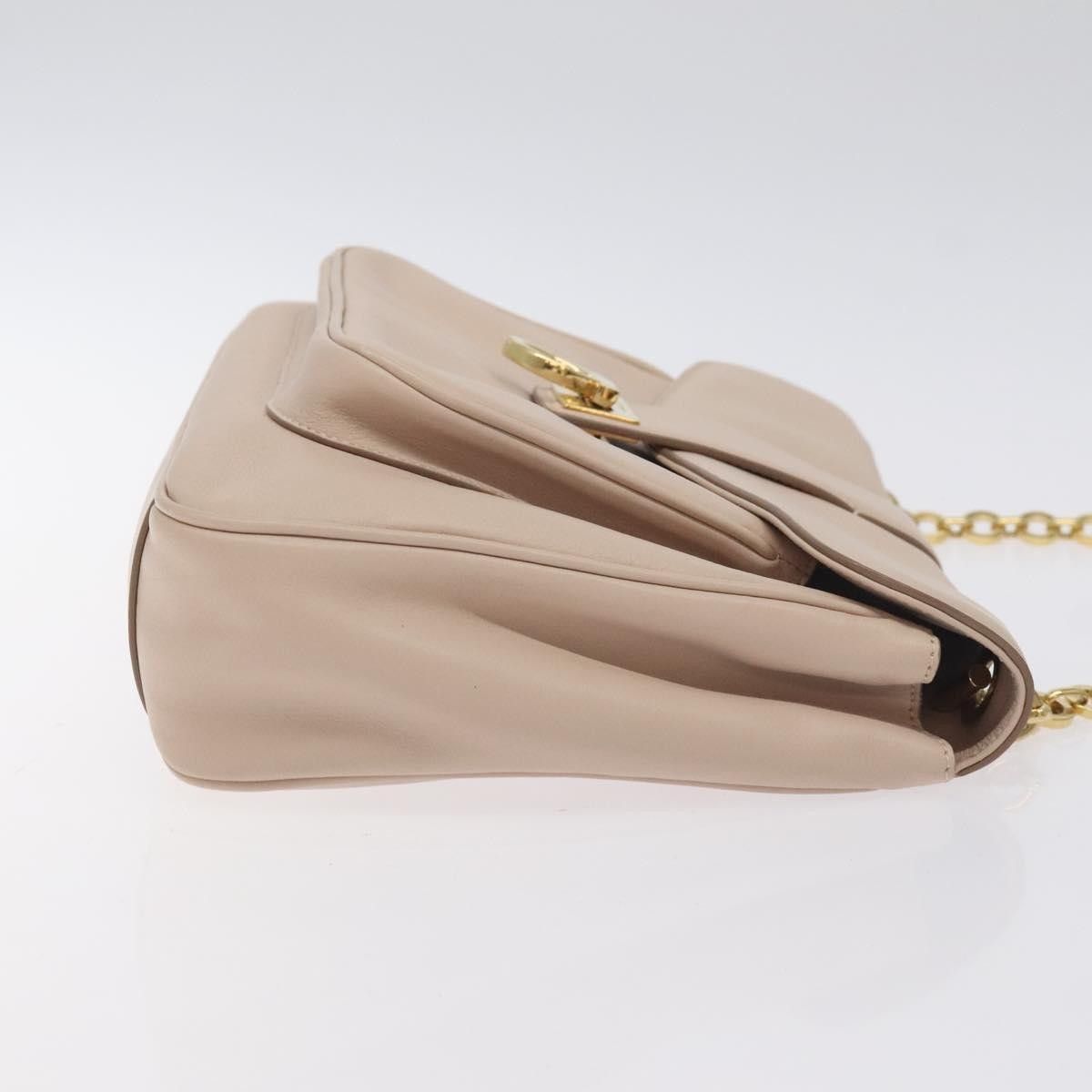 Salvatore Ferragamo Salvatore Ferragamo Gancini Shoulder Bag Leather Size ONE SIZE - 3 Thumbnail