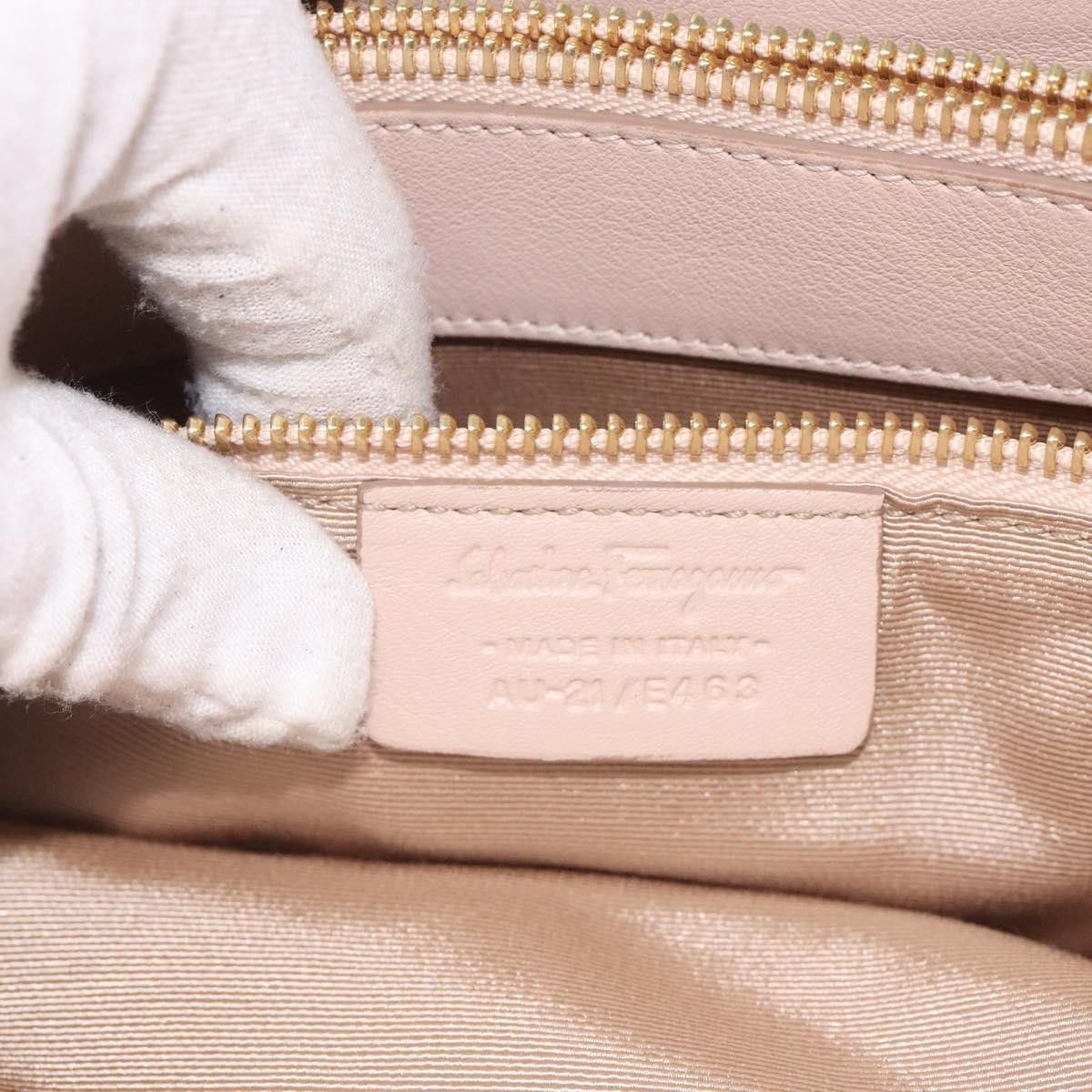 Salvatore Ferragamo Salvatore Ferragamo Gancini Shoulder Bag Leather Size ONE SIZE - 7 Thumbnail
