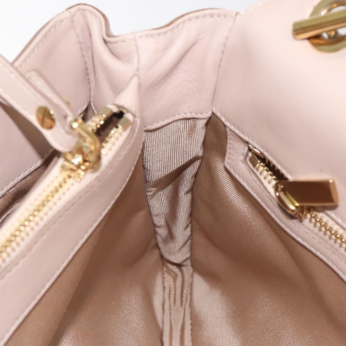 Salvatore Ferragamo Salvatore Ferragamo Gancini Shoulder Bag Leather Size ONE SIZE - 21 Thumbnail