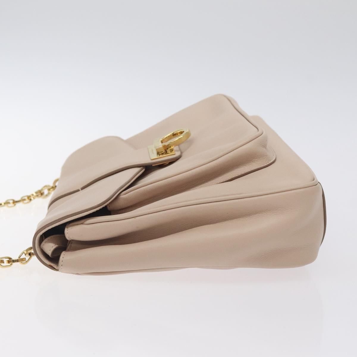 Salvatore Ferragamo Salvatore Ferragamo Gancini Shoulder Bag Leather Size ONE SIZE - 4 Thumbnail