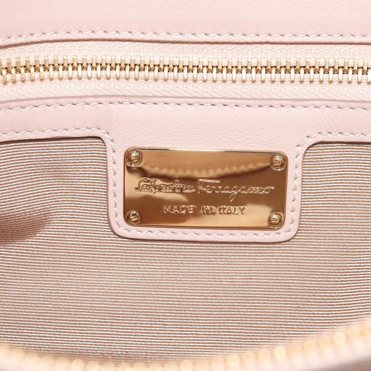 Salvatore Ferragamo Salvatore Ferragamo Gancini Shoulder Bag Leather Size ONE SIZE - 6 Thumbnail