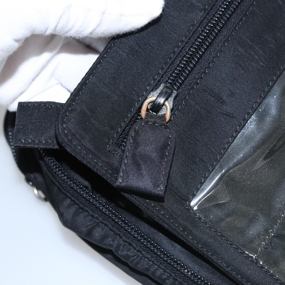 Prada Prada Vintage Zip Handbag Tessuto Size ONE SIZE - 24 Thumbnail