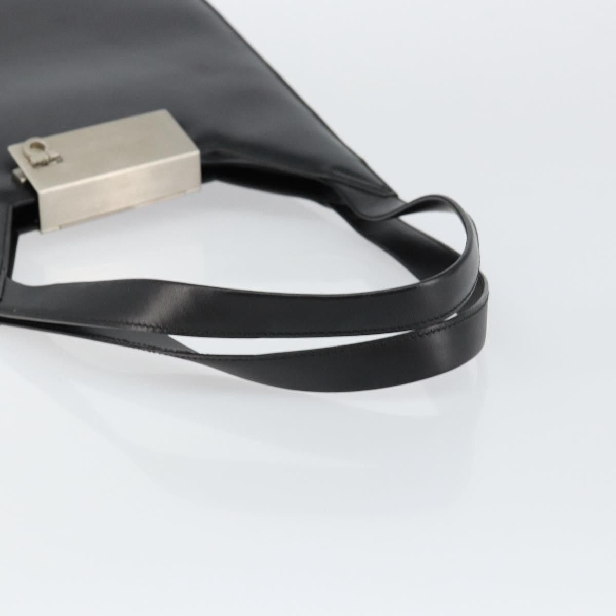 Salvatore Ferragamo Salvatore Ferragamo Gancini Shoulder Bag Leather Size ONE SIZE - 7 Thumbnail