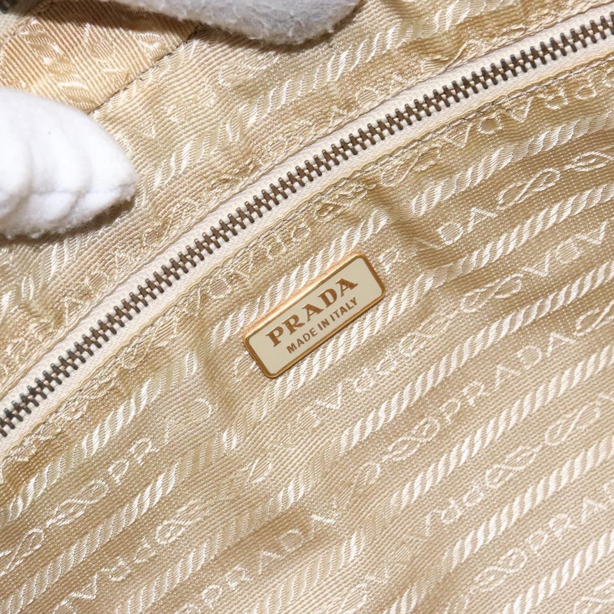 Prada Prada Vintage Zip Handbag Tessuto Size ONE SIZE - 6 Thumbnail