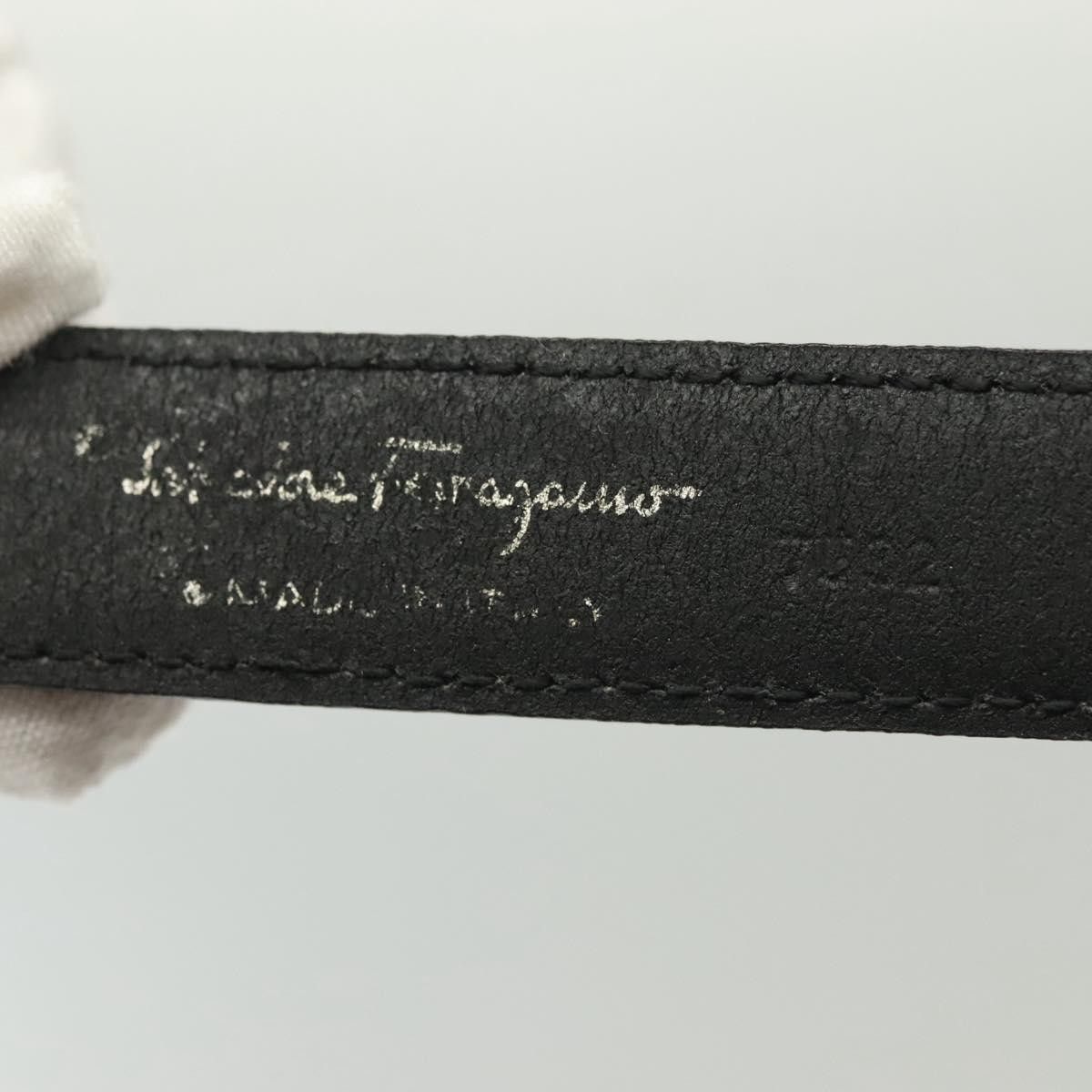 Salvatore Ferragamo Salvatore Ferragamo Gancini Belt Leather Size ONE SIZE - 9 Thumbnail