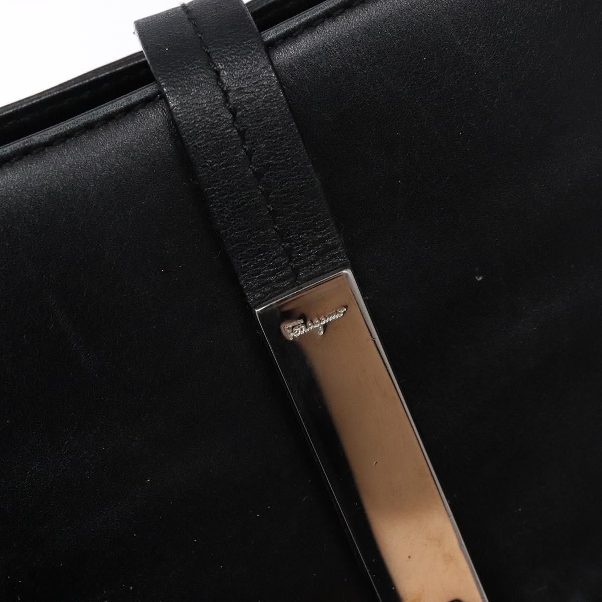 Salvatore Ferragamo Salvatore Ferragamo Gancini Shoulder Bag Leather Size ONE SIZE - 17 Thumbnail