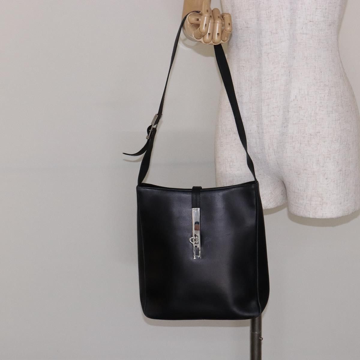 Salvatore Ferragamo Salvatore Ferragamo Gancini Shoulder Bag Leather Size ONE SIZE - 13 Thumbnail
