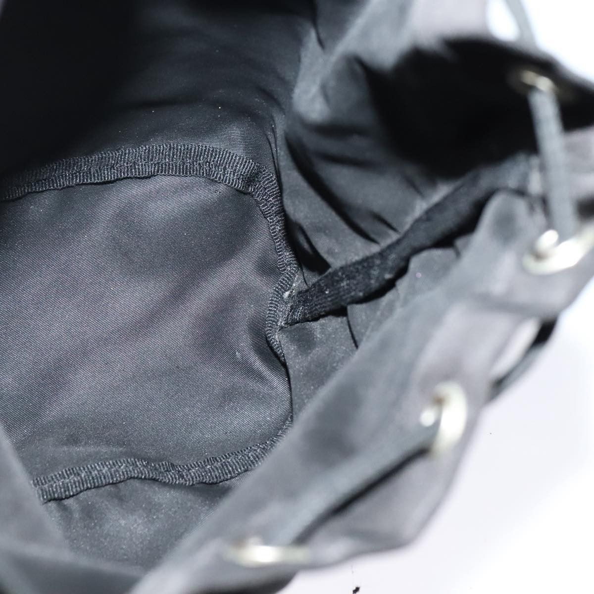 Prada Prada Vela Drawstring Bucket Wristlet Pouch Tessuto Size ONE SIZE - 16 Thumbnail