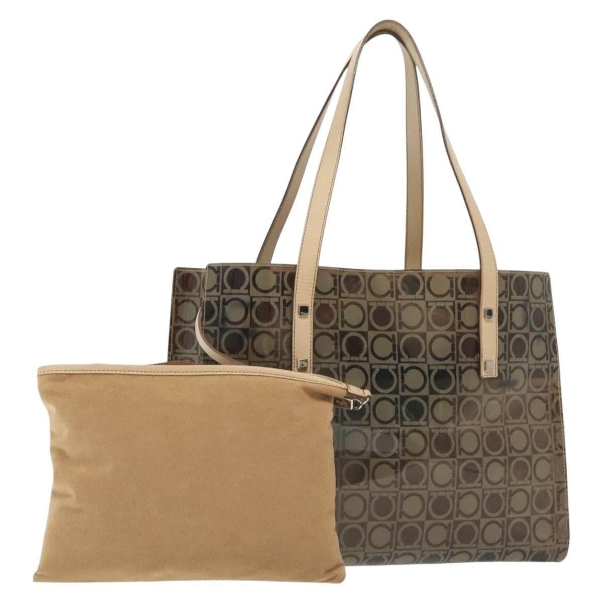 Salvatore Ferragamo Salvatore Ferragamo Gancini Tote Vinyl Size ONE SIZE - 18 Thumbnail