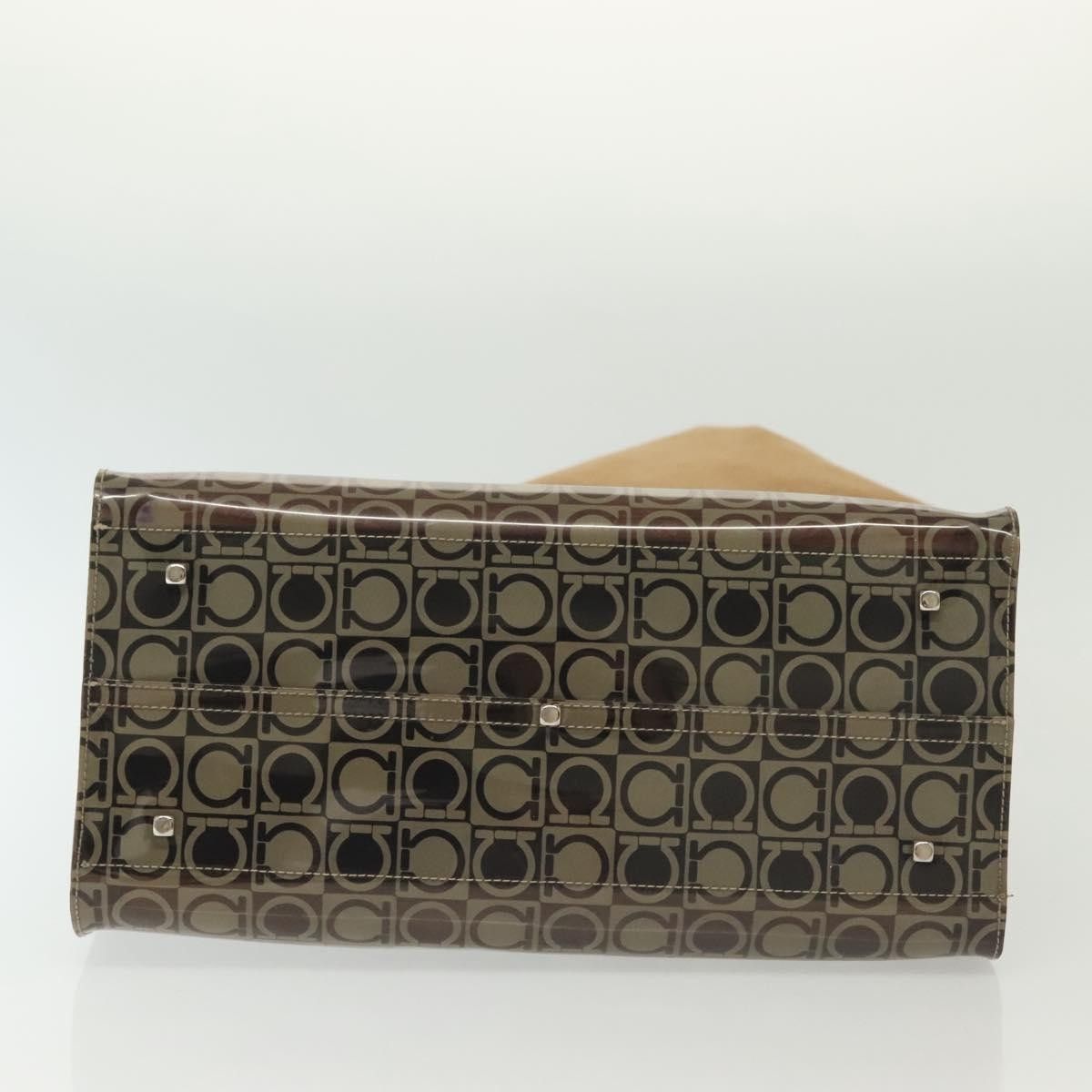 Salvatore Ferragamo Salvatore Ferragamo Gancini Tote Vinyl Size ONE SIZE - 15 Thumbnail